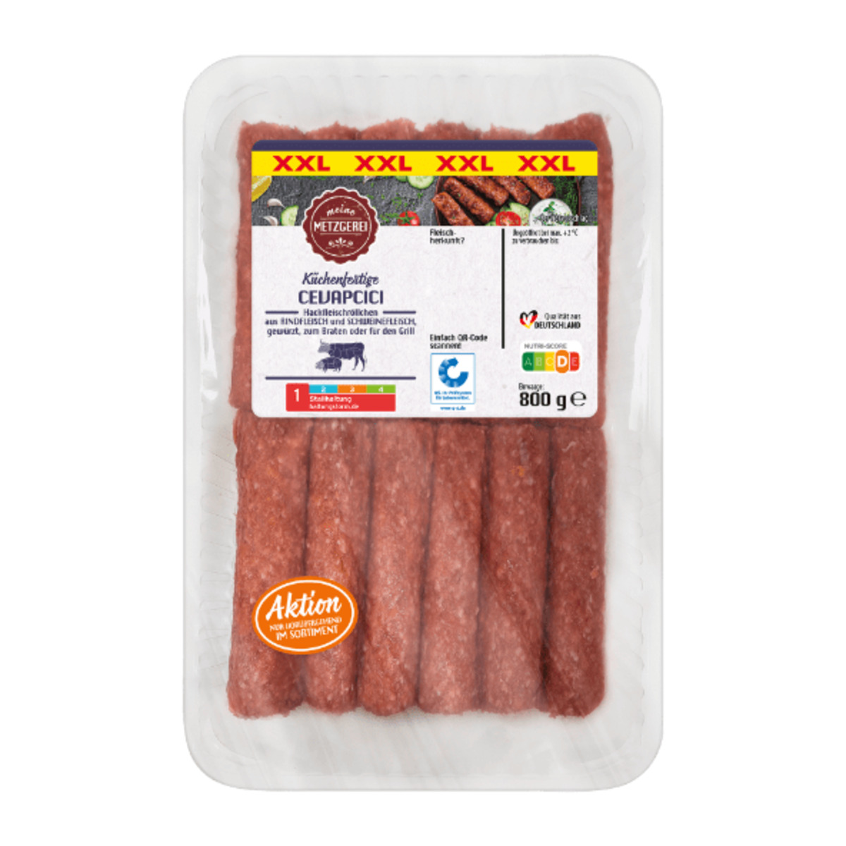 Bild 2 von MEINE METZGEREI Cevapcici XXL 800g