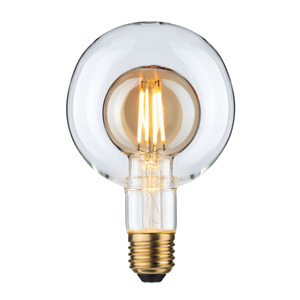Paulmann LED-Globelampe G95 Inner Shape E27 4W (35W) 400 lm warmweiß