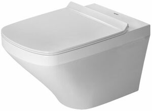 Duravit Wand-Tiefspül-WC Durastyle weiß, spülrandlos, inkl. WC-Sitz
