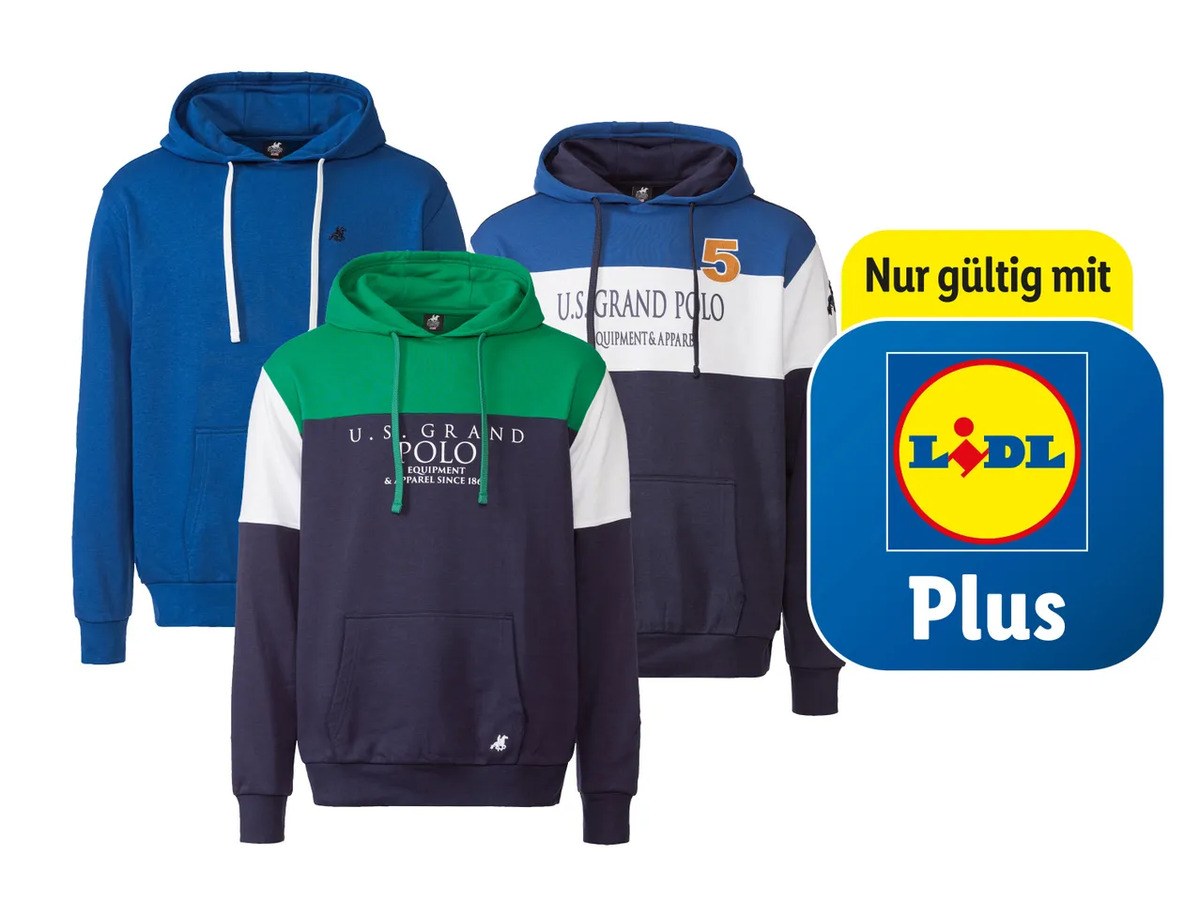 Bild 1 von LIVERGY x U.S. Grand Polo Herren Sweatpullover, 
         Stück