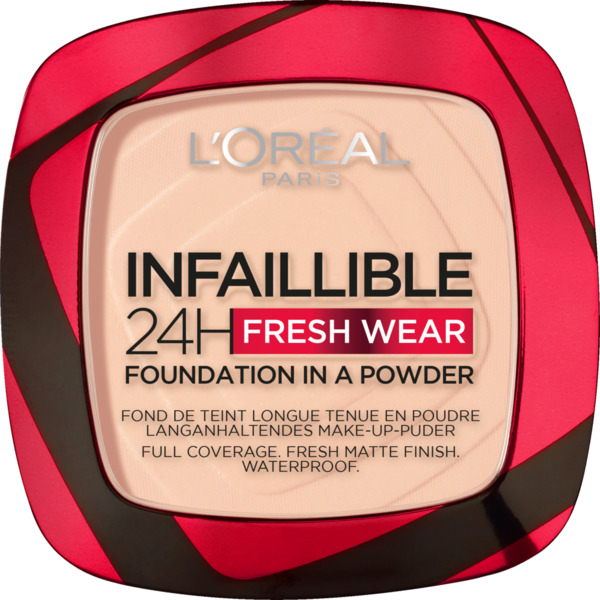 Bild 1 von L’Oréal Paris Infaillible 24H Fresh Wear Make-Up-Puder 180 Rose Sand