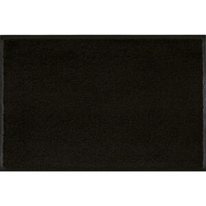 Esposa Fußmatte 50/75 cm uni schwarz , 003748 , Textil , 50x75 cm , rutschfest, für Fußbodenheizung geeignet , 004336011989