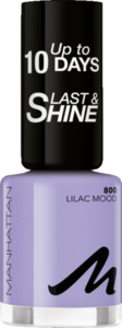 Manhattan Last & Shine Nail Polish 800 Lilac Mood