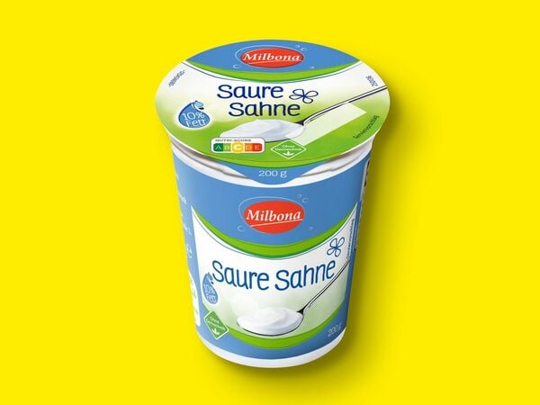 Bild 1 von Milbona Saure Sahne, 
         200 g