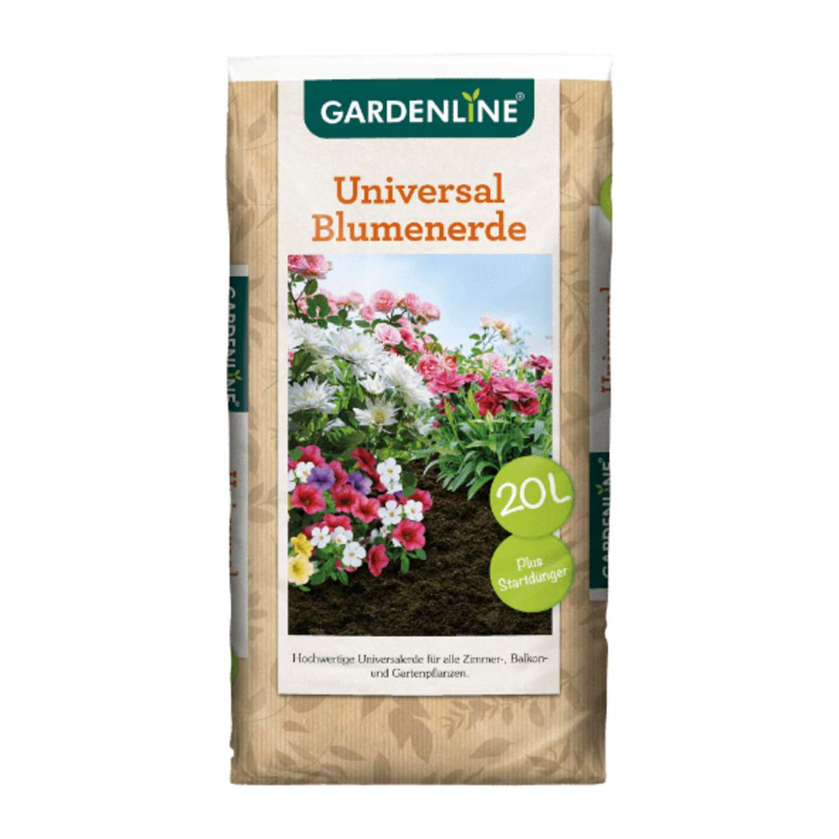 Bild 1 von GARDENLINE Universal-Blumenerde 20L