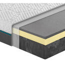 Bild 1 von Dunlopillo Kaltschaummatratze höhe ca.25 cm , Diamond Degree , Weiß, Dunkelgrau , Textil , 90x200 cm , Doppeltuch , Über- und Sondergrößen erhältlich, Bezug abnehmbar/waschbar, optimale Belüft