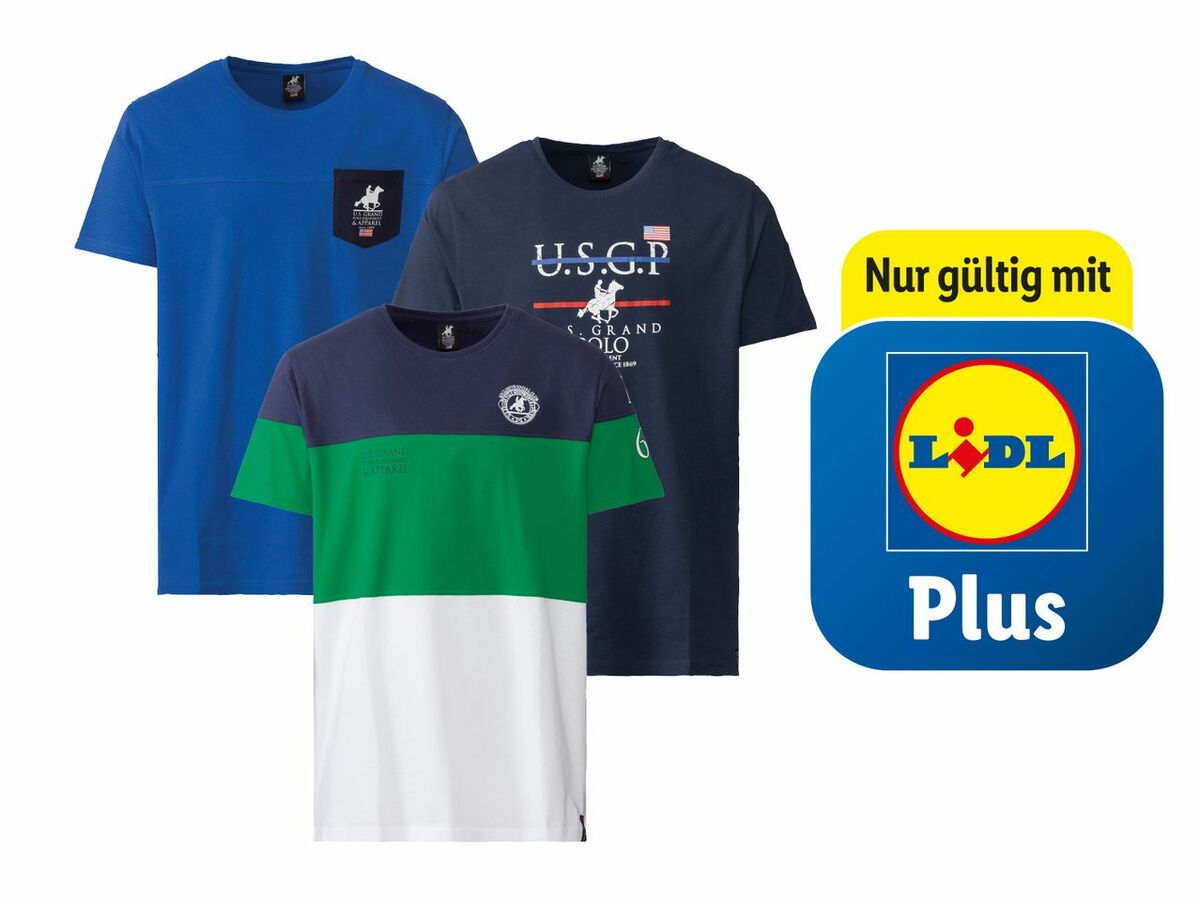 Bild 1 von LIVERGY x U.S. Grand Polo T-Shirt, 
         Stück