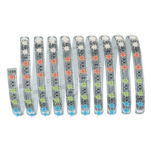 XXXLutz Led-strip , 70628 MAX LED *mb* , Silberfarben , Kunststoff , 300x1.25x0.3 cm , Farbwechsler , 003656093402
