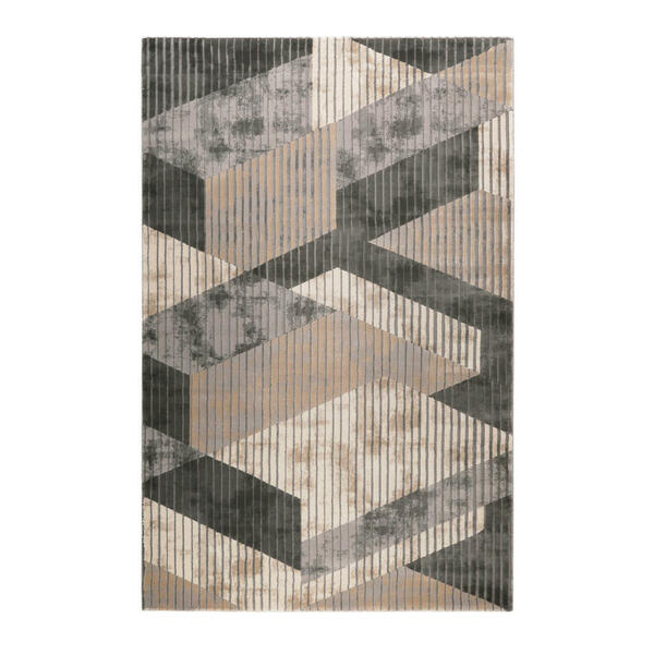 Bild 1 von Esprit Webteppich 80/150 cm grau, sandfarben, beige , Tamo , Textil , Graphik , 80x150 cm , für Fußbodenheizung geeignet, in verschiedenen Größen erhältlich, für Hausstauballergiker geeignet ,