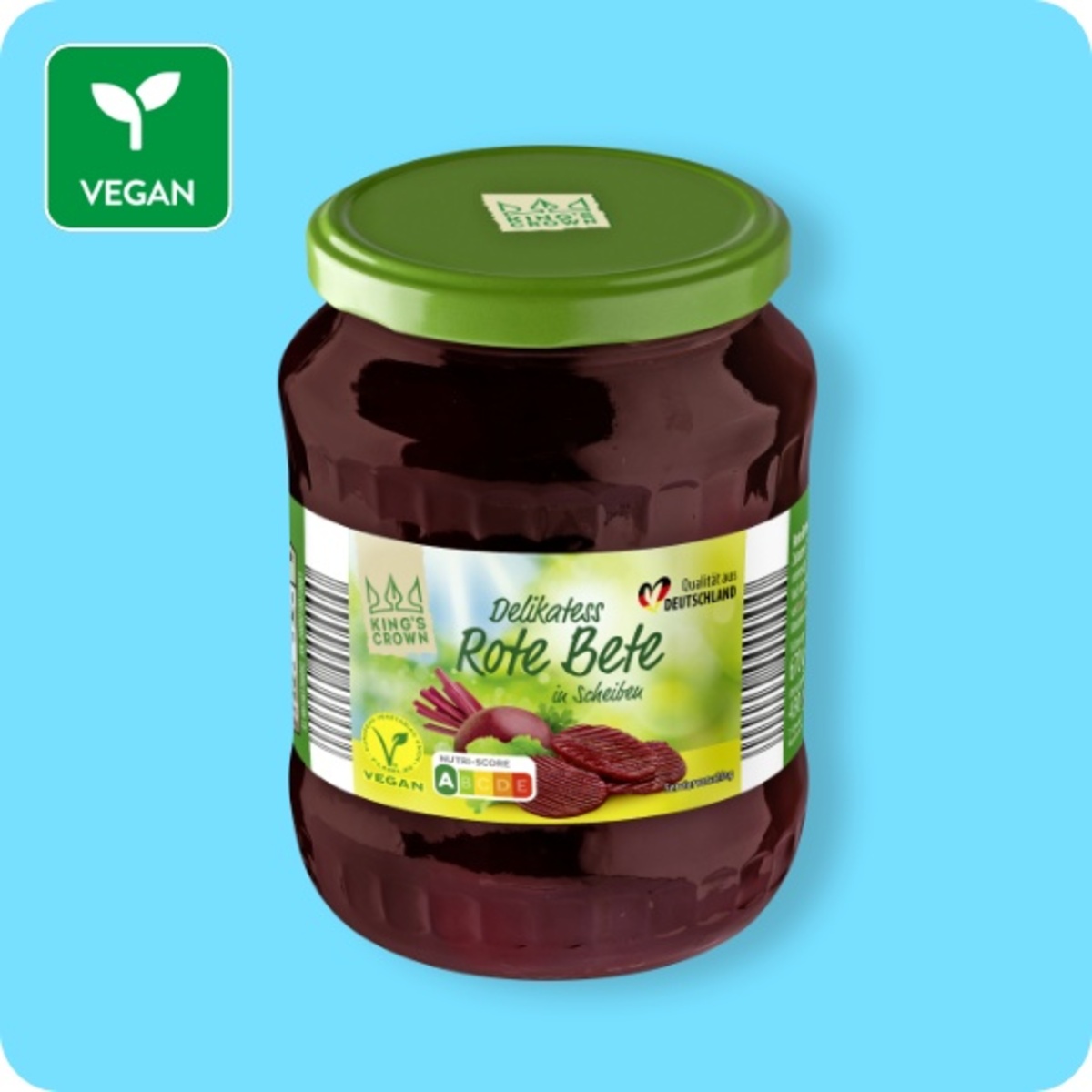 Bild 1 von KING'S CROWN Rote Bete

, In Scheiben
