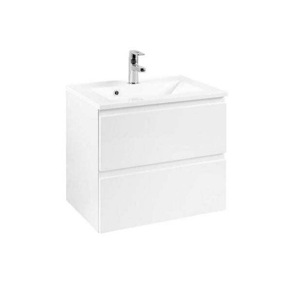 Bild 1 von Xora Waschtischunterschrank weiß , Xora 'cardiff' _ Holzwerkstoff , 2 Schubladen , 60x56x47 cm , melaminharzbeschichtet,foliert , 000307002421