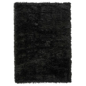 Esprit Hochflorteppich 160/225 cm gewebt schwarz , Shiny Touch , Textil , Uni , 160x225 cm , für Fußbodenheizung geeignet, in verschiedenen Größen erhältlich, UV-beständig, lichtunempfindlich,