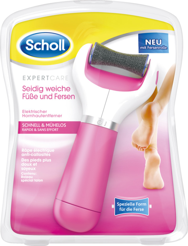 Bild 1 von Scholl Expert Care elektrischer Hornhautentferner pink