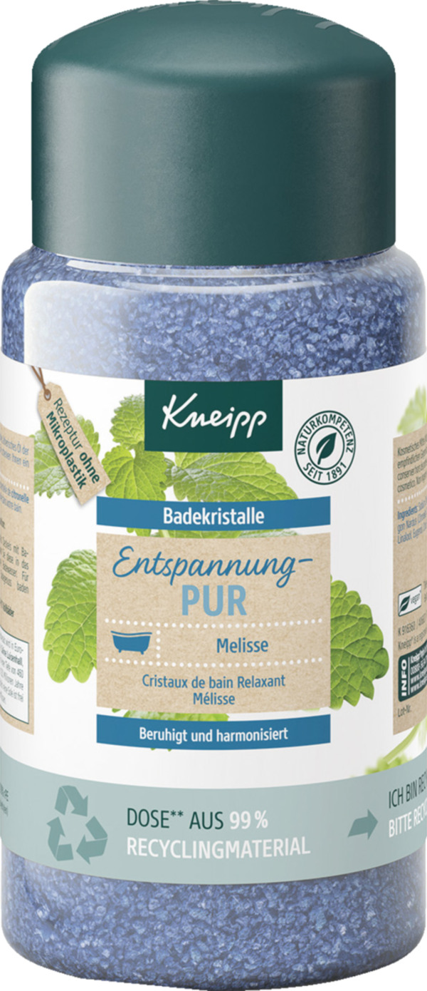 Bild 1 von Kneipp Badekristalle Entspannung Pur Melisse