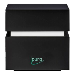 ipuro Air Pearls mini cube, electric fragrance diffuser, schwarz