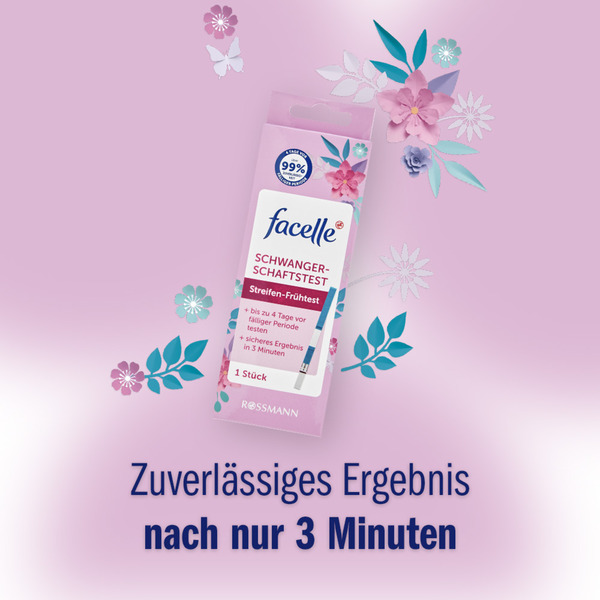 Bild 3 von facelle Schwangerschaftstest Streifen-Frühtest