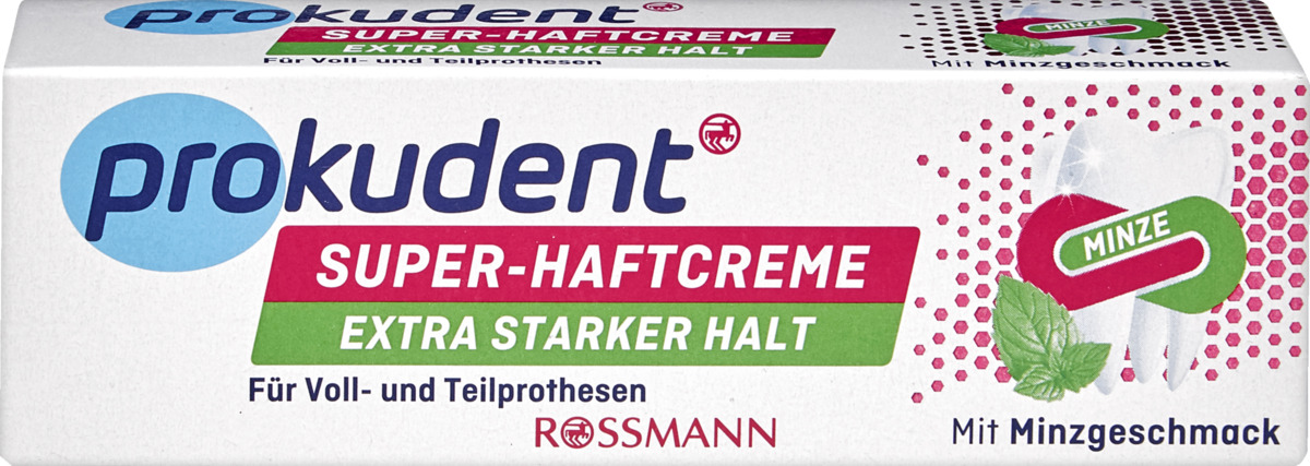 Bild 1 von Prokudent Super-Haftcreme Minze extra stark