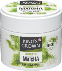 KING'S CROWN Bio Matcha-Pulver