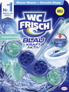 WC FRISCH Blau Kraft-Aktiv Duftspüler Ozeanfrische