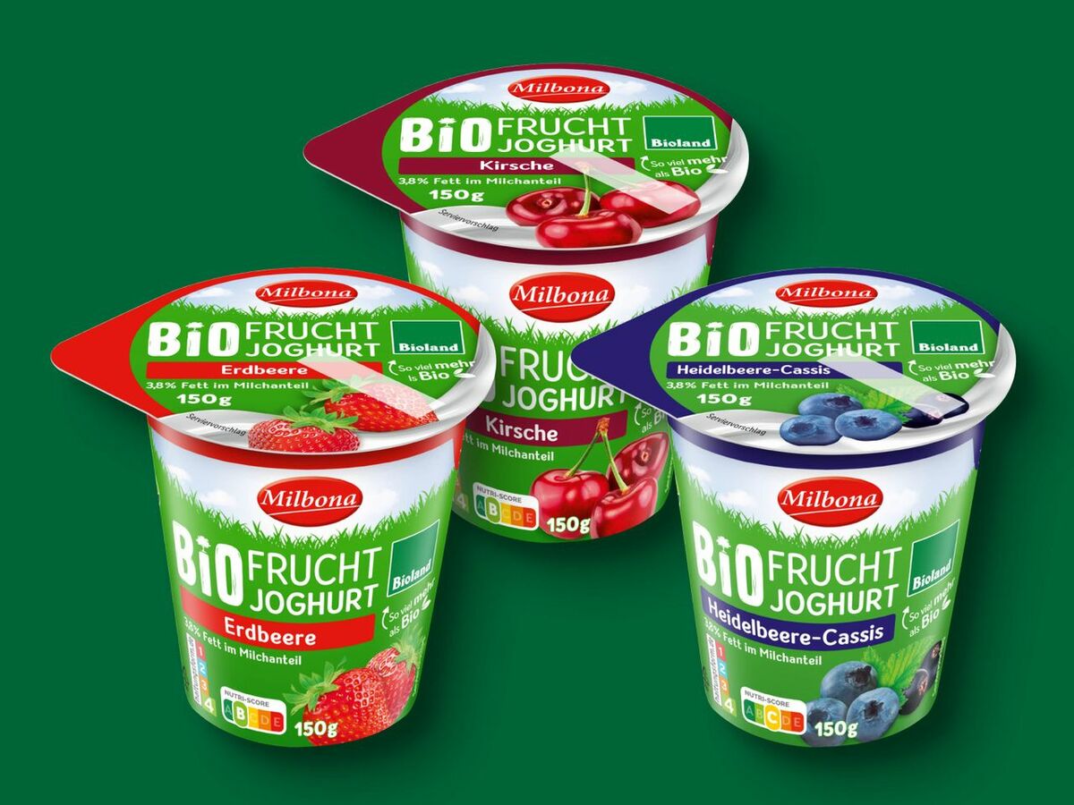 Bild 1 von Bioland Fruchtjoghurt, 
         150 g