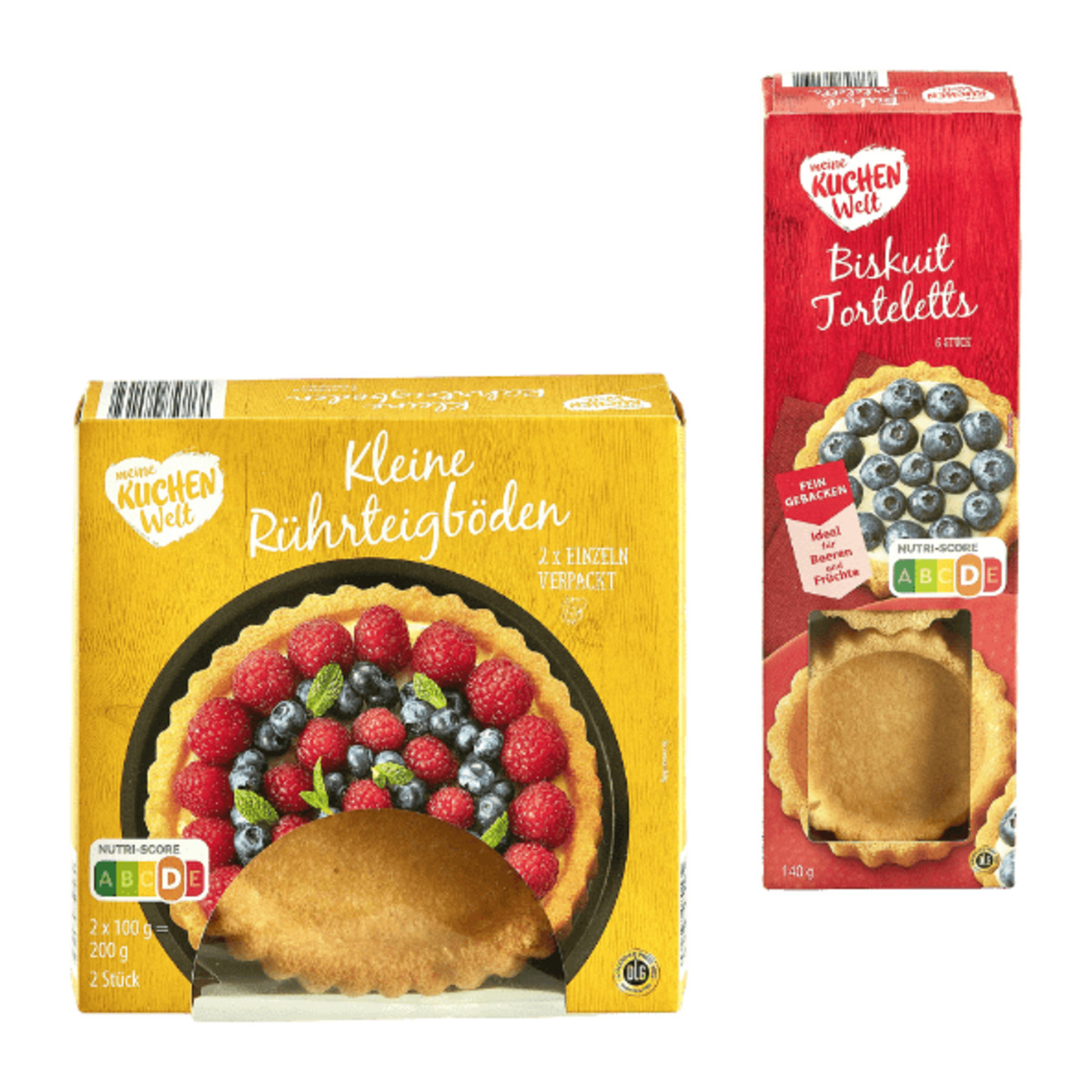 Bild 1 von MEINE KUCHENWELT Biskuit-Torteletts / Rührteigböden