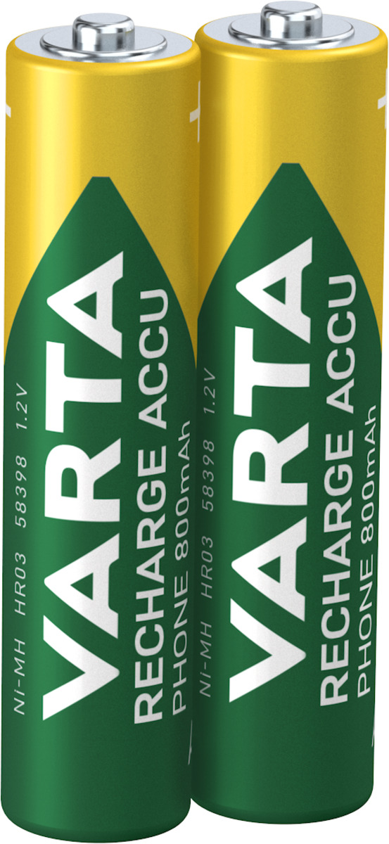 Bild 3 von Varta Phone Power AAA Akku 800 mAh 2er-Pack