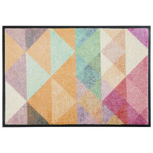 Esposa Fußmatte 50/75 cm abstraktes multicolor , Snorre , Textil , 50x75 cm , rutschfest, für Fußbodenheizung geeignet , 004336008291