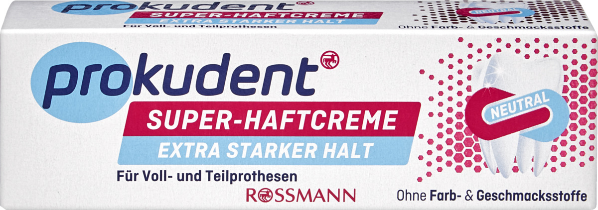 Bild 1 von Prokudent Super-Haftcreme neutral extra stark