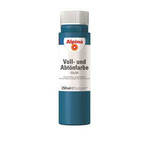 Alpina Color Voll- und Abtönfarbe 'Cool Blue' seidenmatt 250 ml