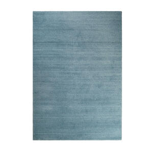 Esprit Hochflorteppich 70/140 cm getuftet blau , Loft , Textil , Uni , 70x140 cm , für Fußbodenheizung geeignet, in verschiedenen Größen erhältlich, für Hausstauballergiker geeignet, pflegeleic