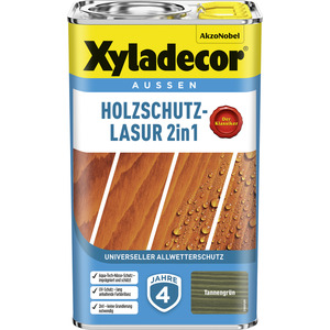 Xyladecor Holzschutzlasur 2in1 tannengrün 2,5 l