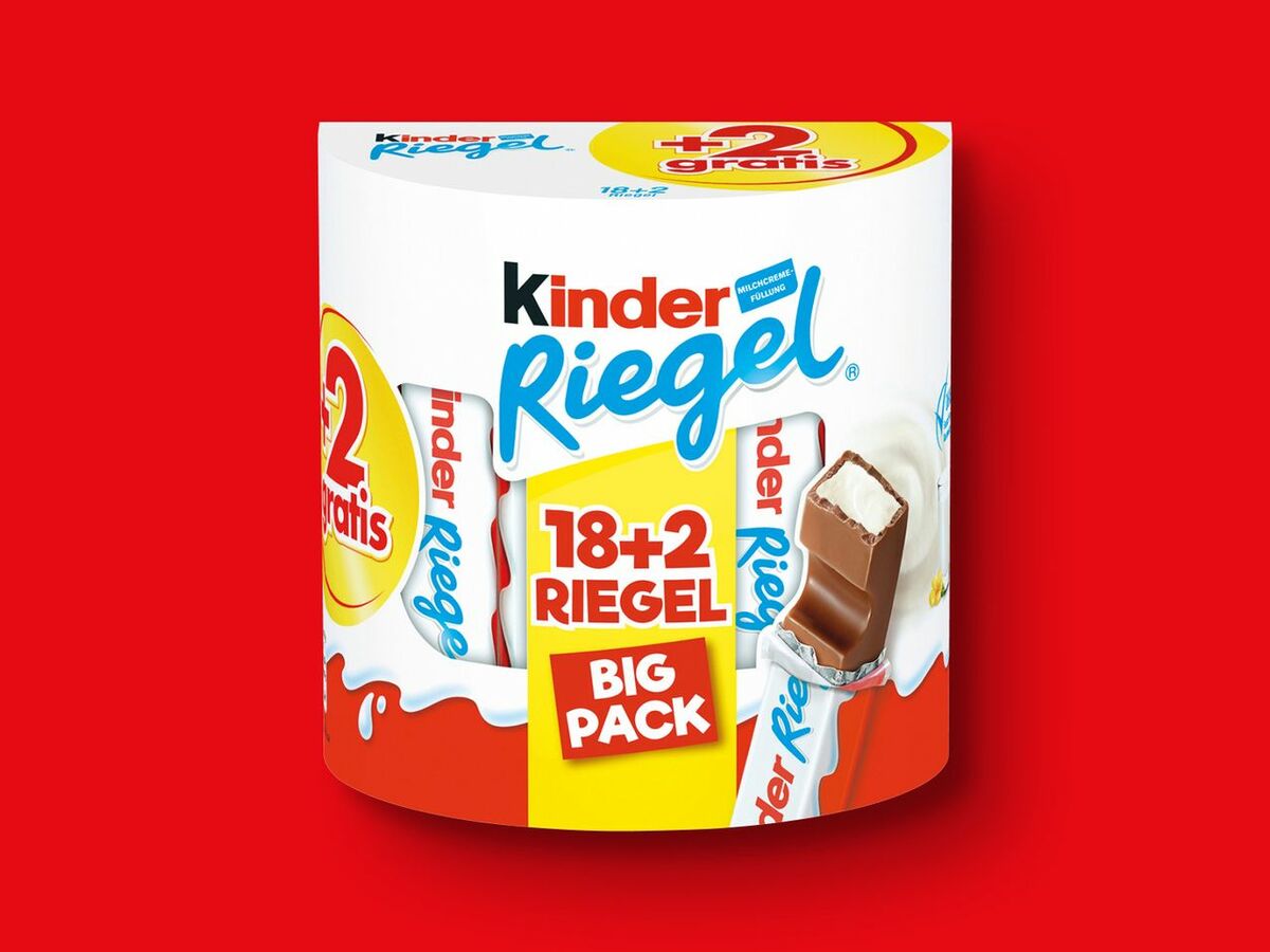 Bild 1 von Kinder Riegel, 
         420 g