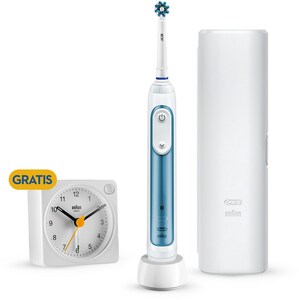 Smart Expert Special Design Edition mit Wecker Elektrische Zahnbürste weiß/blau