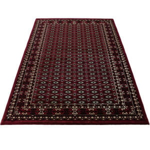 Esposa Webteppich 80/150 cm rot , Marrakesh , Textil , orientalisch , 80x150 cm , Heatset,Heatset , für Fußbodenheizung geeignet, schmutzabweisend, für Hausstauballergiker geeignet, lichtunempfind