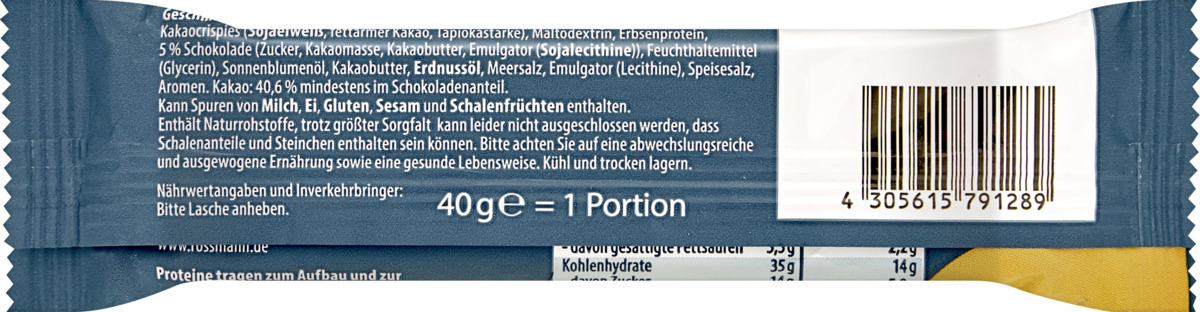 Bild 2 von WellMix Riegel Vegan Salty Peanut