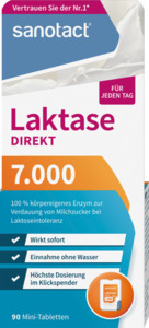 sanotact® Laktase 7.000 Direkt Mini-Tabletten