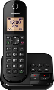 KX-TGC420GB Schnurlostelefon mit Anrufbeantworter schwarz