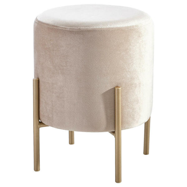 Bild 1 von HOCKER Samt Goldfarben, Beige