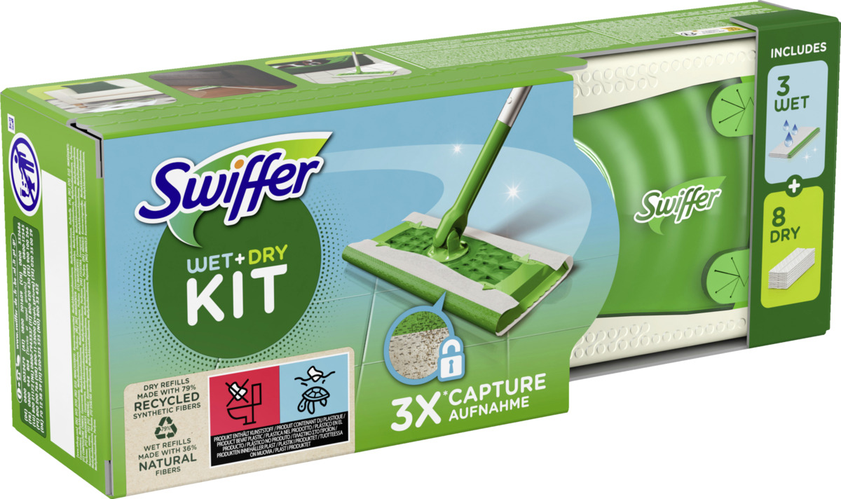 Bild 2 von Swiffer Kit Staubwischer Starter-Set