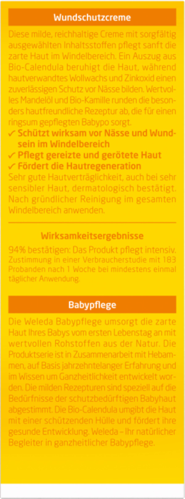 Bild 2 von Weleda baby Calendula Wundschutzcreme