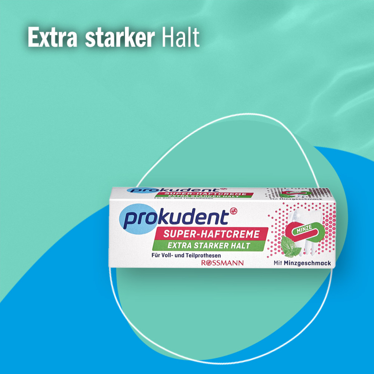 Bild 3 von Prokudent Super-Haftcreme Minze extra stark