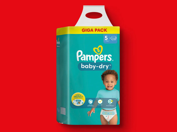 Bild 1 von Pampers Baby-Dry Giga Pack, 
         108/84 Stück