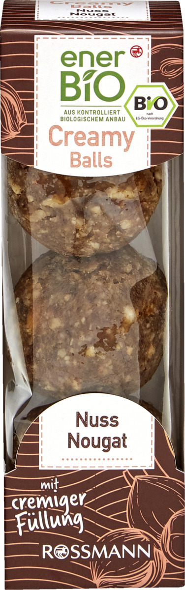 Bild 1 von enerBiO Creamy Balls Nuss-Nougat