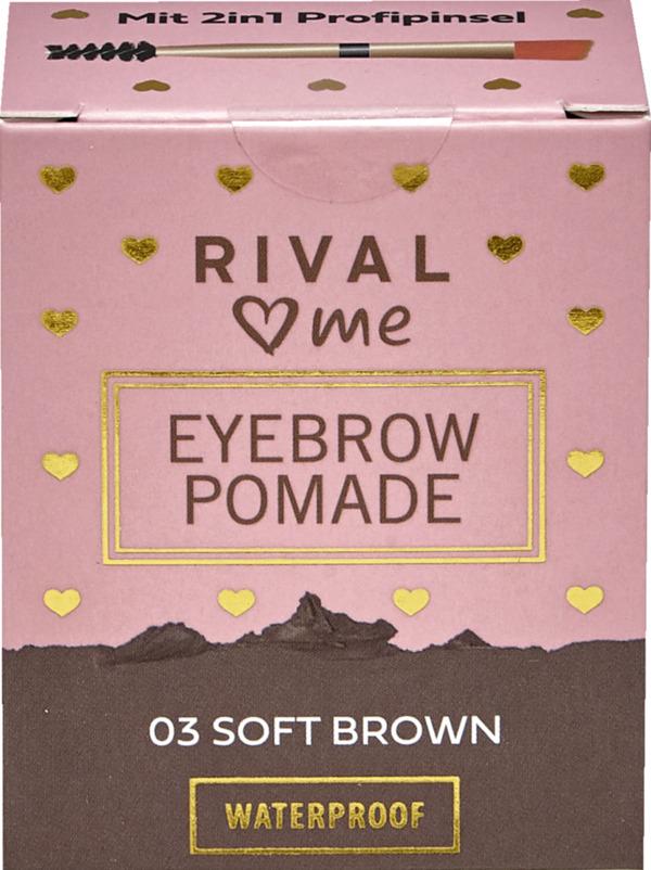 Bild 1 von RIVAL loves me Eyebrow Pomade 03 soft brown