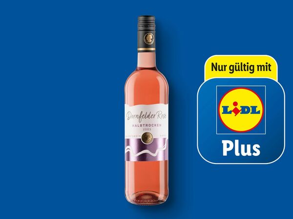 Bild 1 von Dornfelder QbA, Roséwein, halbtrocken, 
         0,75 l