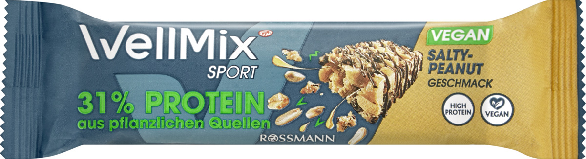 Bild 1 von WellMix Riegel Vegan Salty Peanut