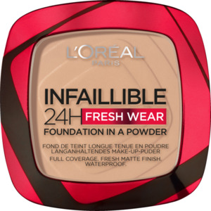 L’Oréal Paris Infaillible 24H Fresh Wear Make-Up-Puder 130 True Beige