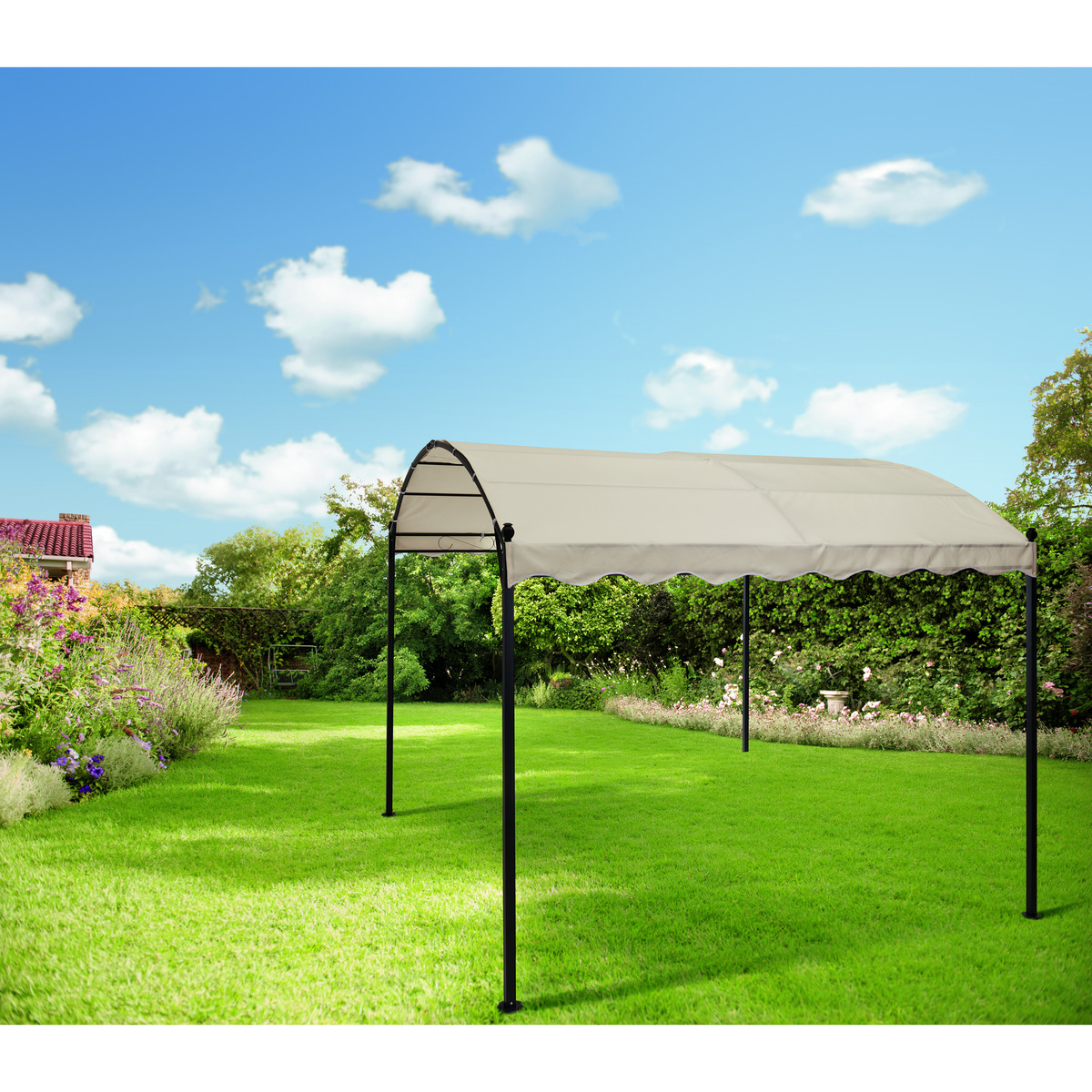 Bild 1 von Metallpavillon "Pauline" 300 x 300 x 257 cm mit Runddach