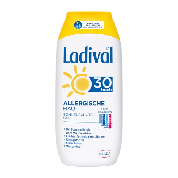 Bild 1 von Ladival Allergische Sonnenschutz Haut Gel LSF 30 200 ml