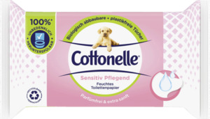 Cottonelle Sensitiv pflegend feuchtes Toilettenpapier